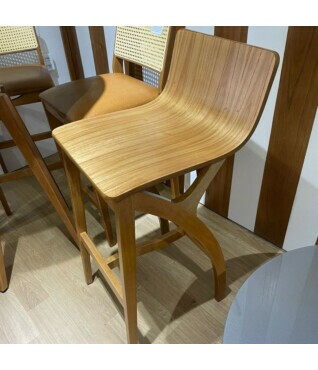 Banqueta Istambul em Madeira Maciça