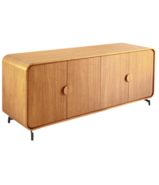 buffet com estrutura metálica