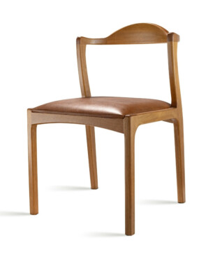 Cadeira Flórida com Encosto em Madeira Para Sala de Jantar