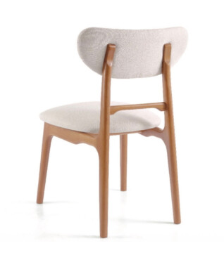 Cadeira Marília com Encosto Estofado para Mesa de Jantar