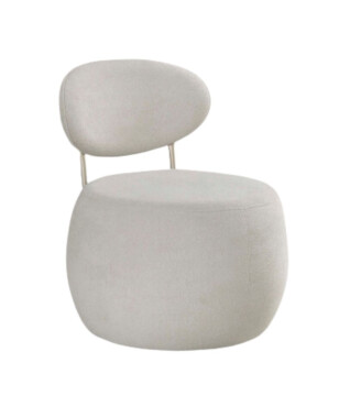 Poltrona Giratória Luiza para Sala de Estar