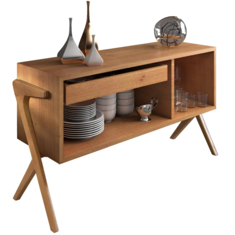 Buffet Jasper 1,35m 3 Portas