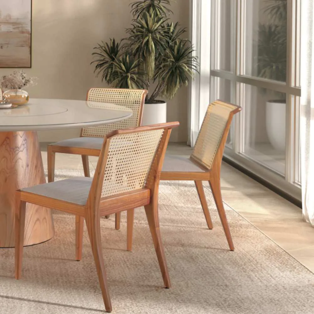 Cadeira Lotus Para Mesa de Jantar