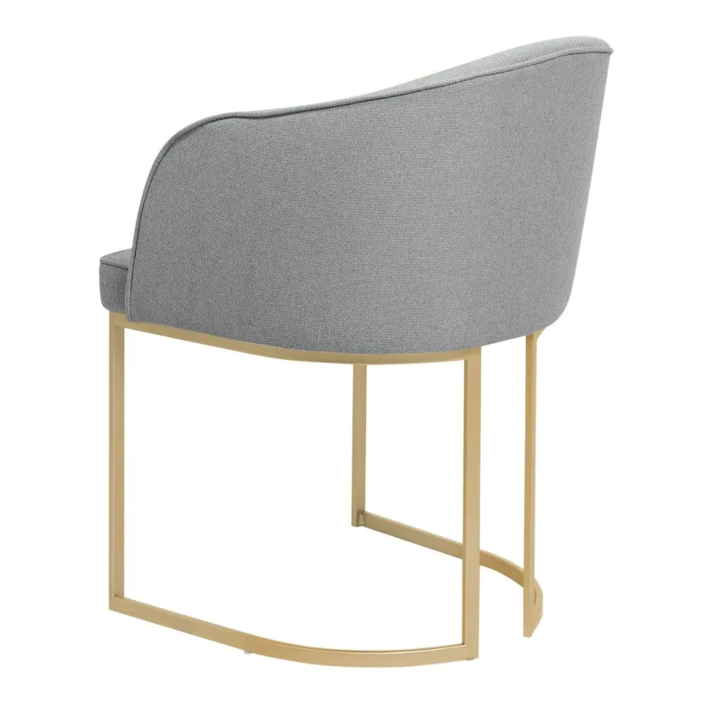 Cadeira Luna Dourado Stone