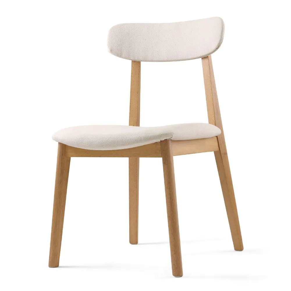 Cadeira Nadyne 101 Com Encosto Estofado Para Sala de Jantar