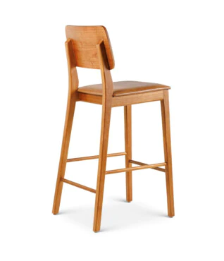 banqueta em madeira maciça