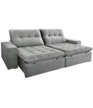 Sofá Retrátil e Reclinável 2,70m Victory - Bianchi Móveis