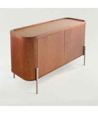 buffet louros com adega legfatto moveis