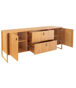 buffet em madeira maciça tauari