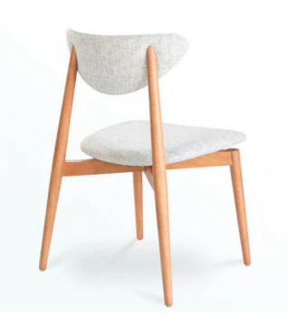 Cadeira Alpes com Encosto Estofado Para Mesa de Jantar