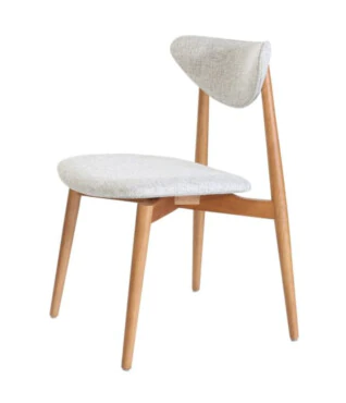 Cadeira Alpes com Encosto Estofado Para Mesa de Jantar