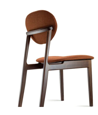 Cadeira Antares com Encosto Estofado Para Sala de Jantar