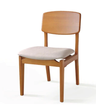 Cadeira de Jantar Celenita com Encosto em Madeira Para Sala de Jantar