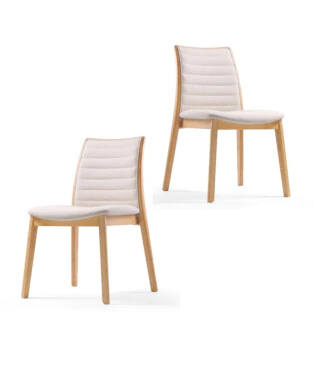 Cadeira Dália 101 Kit com 2 unidades Para Sala de Jantar