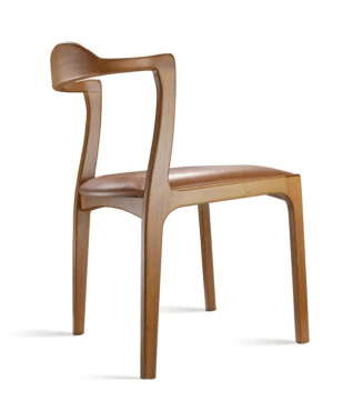 Cadeira Flórida com Encosto em Madeira Para Sala de Jantar