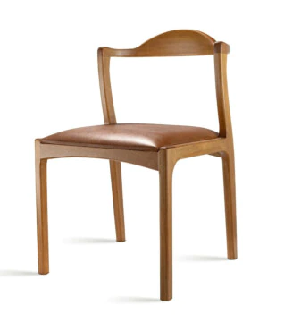 Cadeira Flórida com Encosto em Madeira Para Sala de Jantar