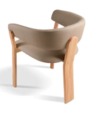 Cadeira de Jantar Isabela com Encosto Estofado Para Sala de Jantar