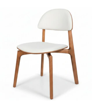 Cadeira Lampião Estofada Para Mesa de Jantar