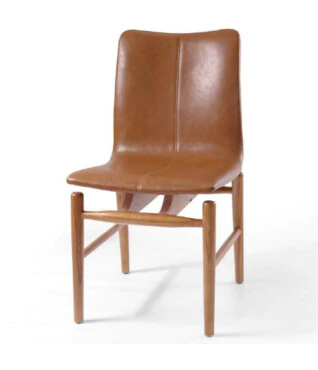 Cadeira de Jantar Lisboa com Encosto Estofado Para Mesa de Jantar