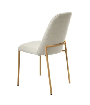 cadeira lucille dourado