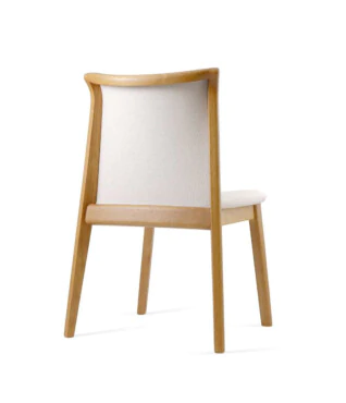 Cadeira Marrocos 101 Com Encosto em Tecido Para Sala de Jantar frente