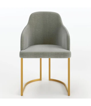 Cadeira Mona Dourado e Linked 35