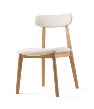 Cadeira Nadyne 101 Com Encosto Estofado Para Sala de Jantar