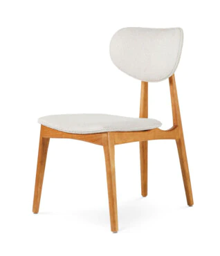 Cadeira Olivia com Encosto Estofado Para Mesa de Jantar