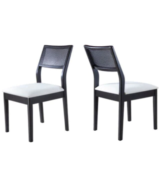 Cadeira Rubia Kit com 2 unidades Para Mesa de Jantar