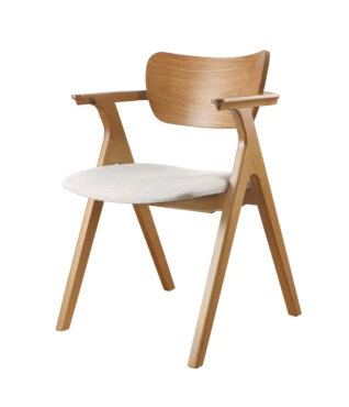 Cadeira Zara Com Braço Para Sala de Jantar