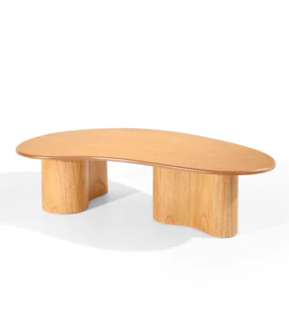conjunto mesa de centro organica