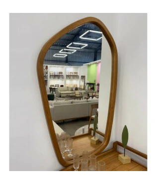 Espelho Celenita em Madeira Maciça