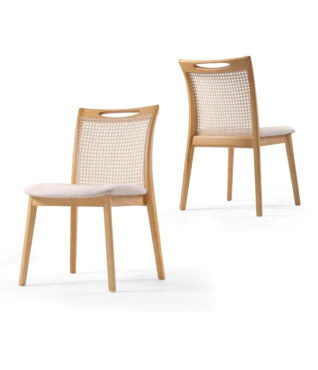 Cadeira Tayla 102 Kit com 2 unidades Para Sala de Jantar