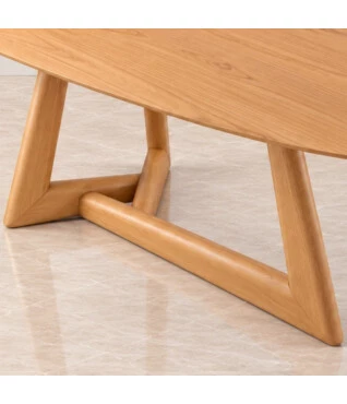 Mesa de jantar oval Blend para 6 a 10 lugares