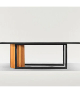 mesa com base central