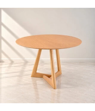 Mesa de Jantar Cecília Redonda com Tampo Laminado