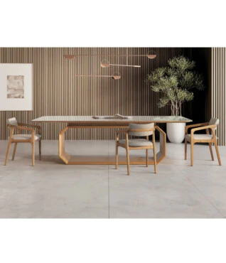 Mesa de Jantar Duque Retangular Off White