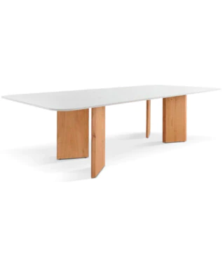 Mesa de Jantar Marina Retangular Off White