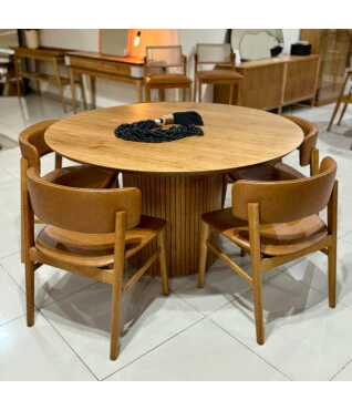 Mesa de Jantar Ravena Redonda