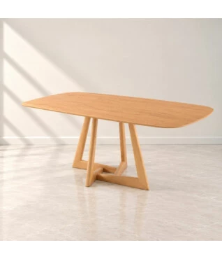 Mesa de Jantar Retangular Cecília com Tampo Laminado