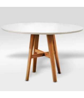 Mesa de Jantar Snow 1,10m de Diâmetro 