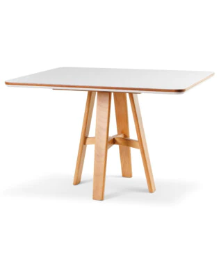 Mesa de Jantar Snow 1,20m x 1,20m 