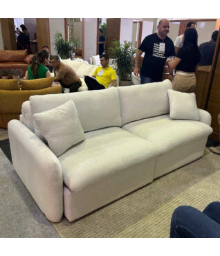 Sofá Retrátil Clark 2,10m - Bianchi Móveis