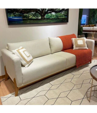 sofa fixo para sala de estar