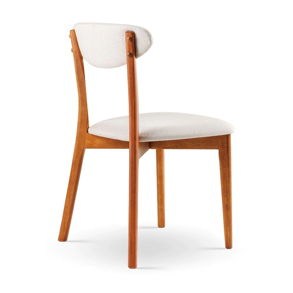 Cadeira Bela Vista com Encosto Estofado Para Mesa de Jantar