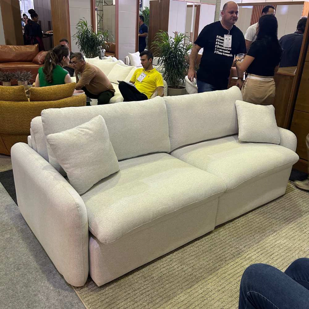 Sofá Retrátil Clark 2,30m - Bianchi Móveis