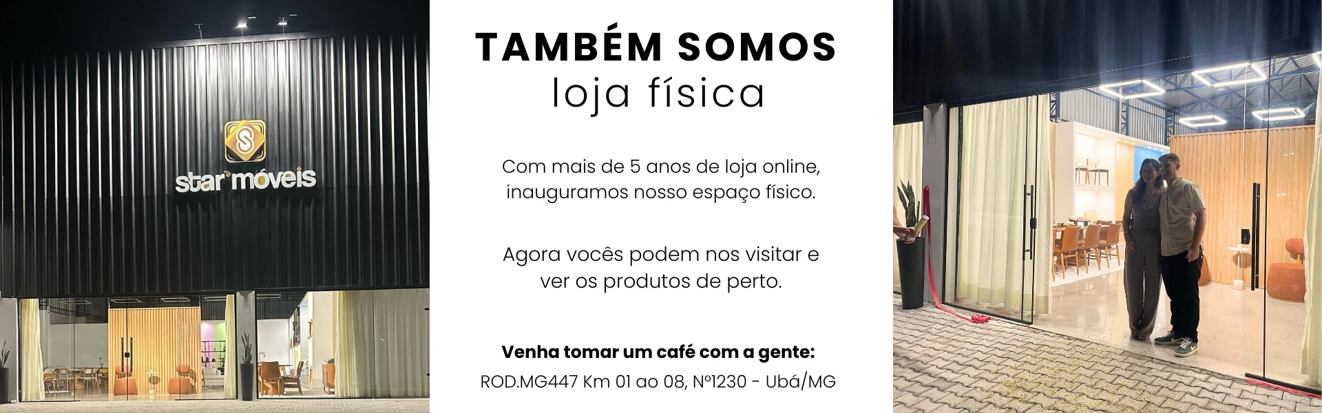 SOMOS LOJA FÍSICA DESKTOP