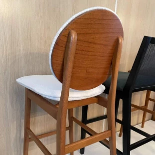 Banqueta estofada
