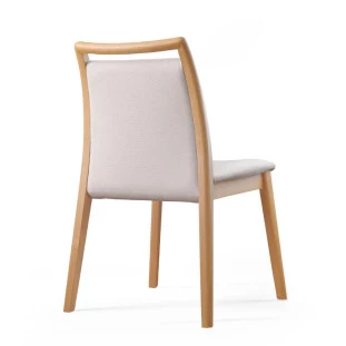 Cadeira Amelia 102 Com Encosto em Tecido Para Sala de Jantar frente