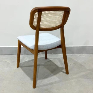 Cadeira Bari 107 Com Ratan PRONTA ENTREGA frente